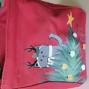 NIP Thirty-One "Merry Cat-mas" Littles Carry-all Caddy